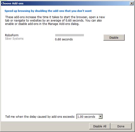 disable add ons box