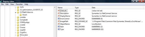 Registry Services example