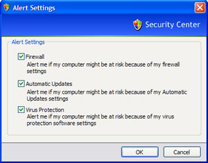 Alert Settings